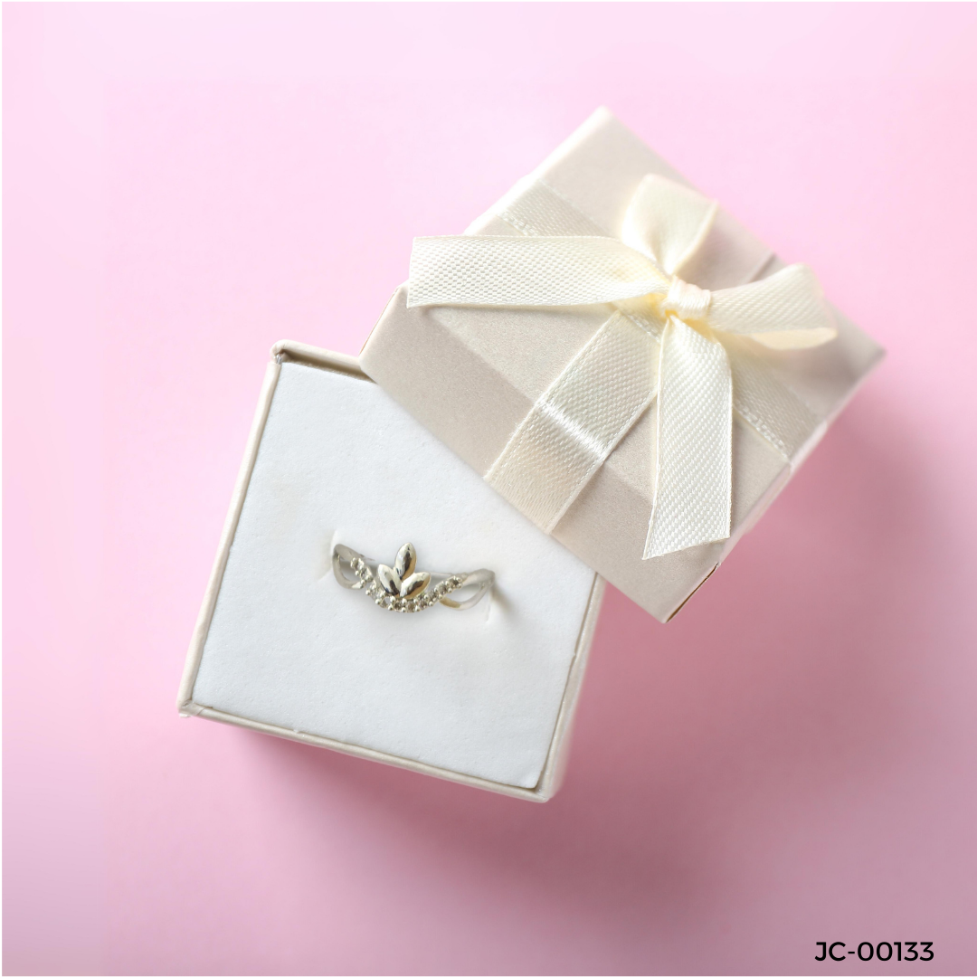 Sterling Silver Leaf Crown Ring Sterling Silver Leaf Crown Ring