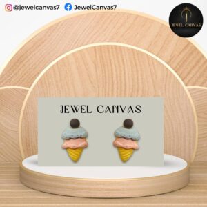 jewel canvas Frosty Delight Ice Cream Studs