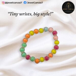 Multicolor Beaded Bracelet for Kids – Fun, Bright & Stylish!